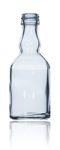 Malá skleněná láhev - 50 ml