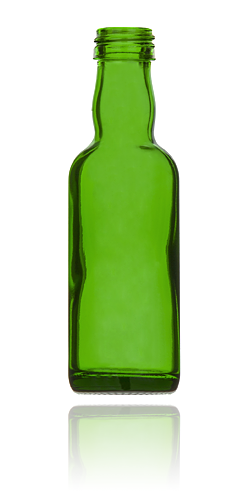 Malá skleněná láhev - 50 ml