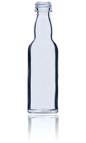 Malá skleněná láhev - 40 ml