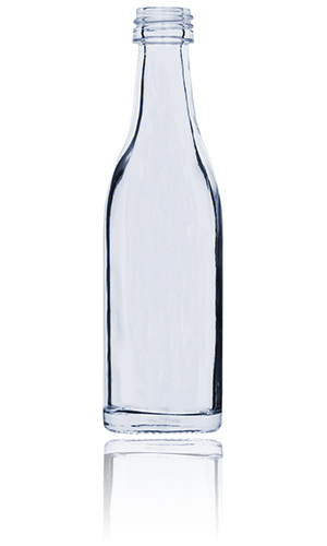 Malá skleněná láhev - 50 ml