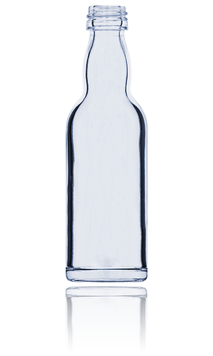 Malá skleněná láhev - 50 ml