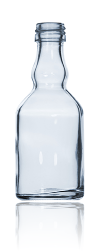 M0502-C - Mała szklana buteleczka - 50 ml