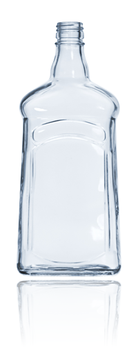 S7002-C - Skleněná láhev na alkoholické nápoje