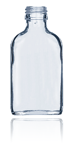 S1010-C - 100 ml Botella de vidrio para bebidas