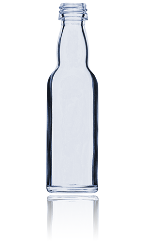 M0414-C - Mała szklana buteleczka - 40 ml
