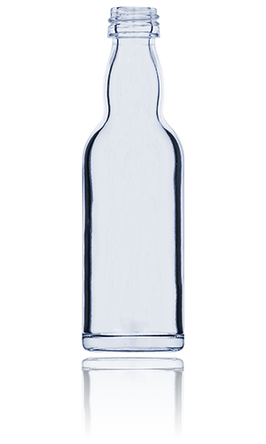 M0522-C - Pequeña botella de vidrio - 50 ml